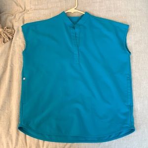 Teal Figs Rafaela Scrub Top